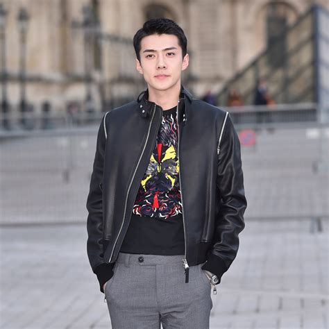 louis vuitton sehun|EXO Member Sehun at Louis Vuitton’s Fall 2017 Runway Show.